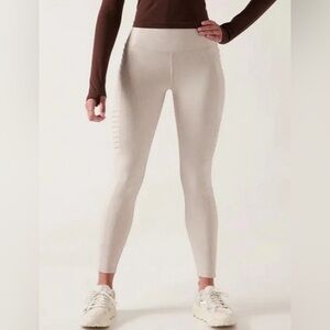 Athleta Delancey Textured Moto Tight – Cream 🤍✨